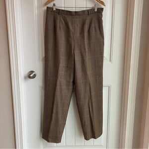 Talbots Pleaded Wool Trousers